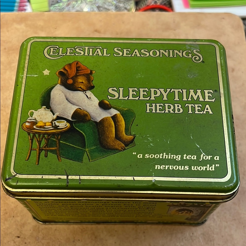 Celestial Seasonings Sleepytime Herb Tea Tin